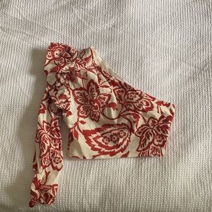 NWT Zara one shoulder crop
